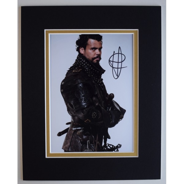 Howard Charles Signed Autograph 10x8 photo display Musketeers TV COA AFTAL Perfect Gift Memorabilia		