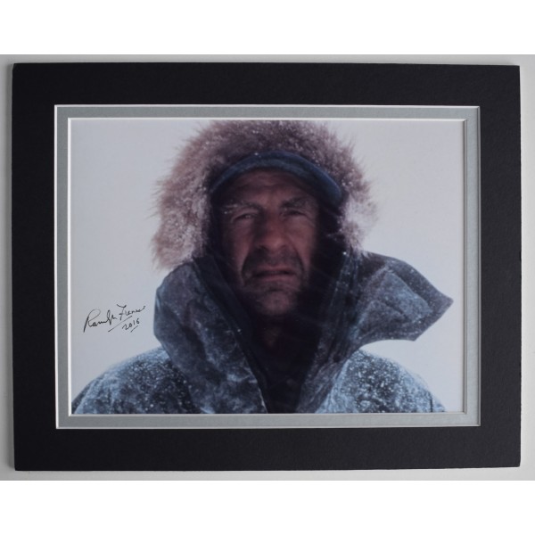 Ranulph Fiennes Signed Autograph 10x8 photo display Mount Everest Explorer AFTAL Perfect Gift Memorabilia	