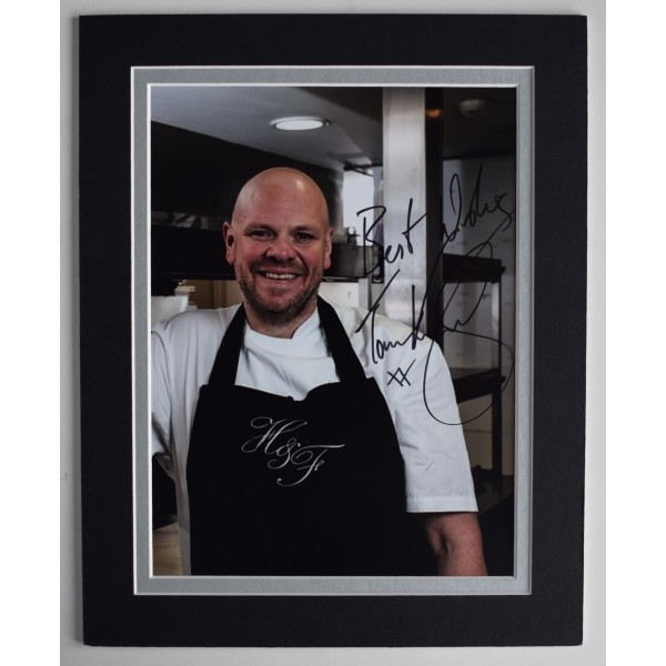 Tom Kerridge Signed Autograph 10x8 photo display Chef Diet TV COA AFTAL Perfect Gift Memorabilia	