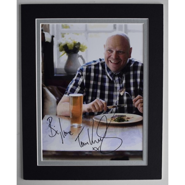 Tom Kerridge Signed Autograph 10x8 photo display Chef Diet TV COA AFTAL Perfect Gift Memorabilia	