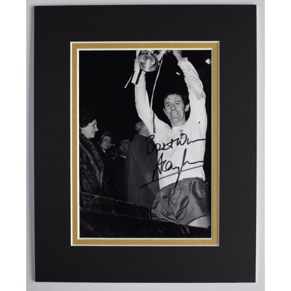 Alan Mullery Signed Autograph 10x8 photo display Tottenham Hotspur COA AFTAL Perfect Gift Memorabilia	