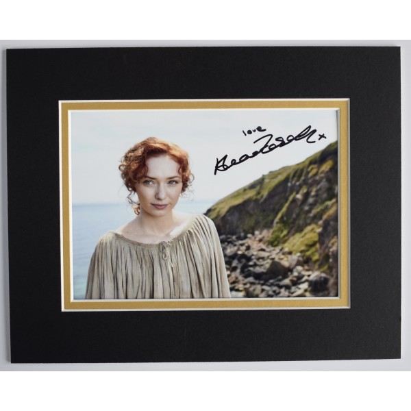 Eleanor Tomlinson Signed Autograph 10x8 photo display TV Poldark Actress AFTAL Perfect Gift Memorabilia		