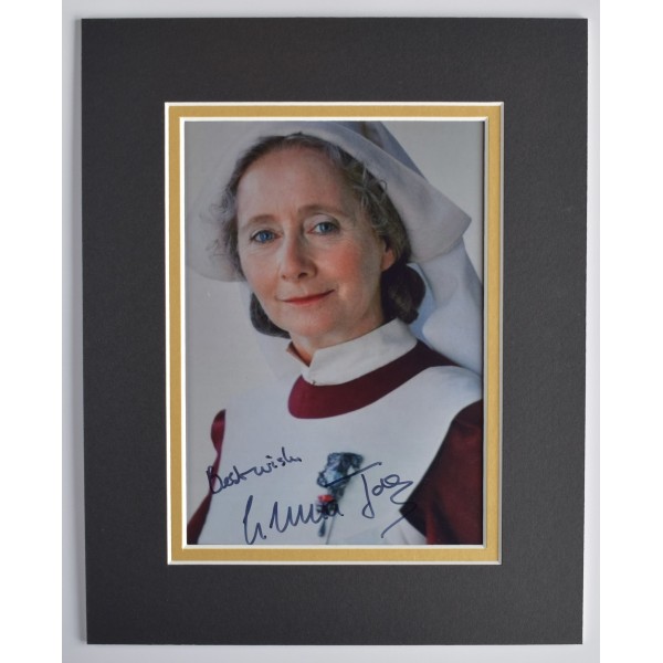 Gemma Jones Signed Autograph 10x8 photo display Harry Potter Film COA AFTAL Perfect Gift Memorabilia Gemma Jones Signed Autograph 10x8 photo display Harry Potter Film COA AFTAL Perfect Gift Memorabilia