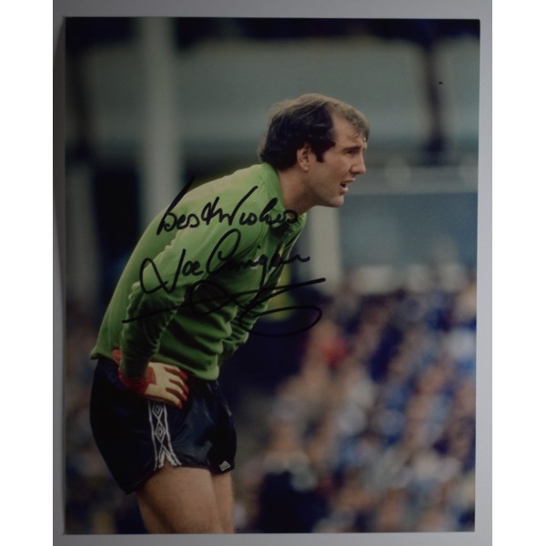 Joe Corrigan Signed Autograph 10x8 photo photograph Manchester City Football COA AFTAL Perfect Gift Memorabilia	