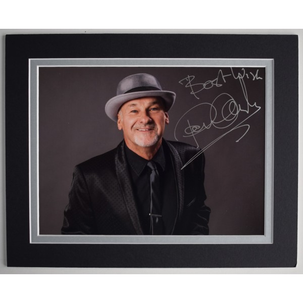 Paul Carrack Signed Autograph 10x8 photo display Music Mike Mechanics COA AFTAL Perfect Gift Memorabilia		