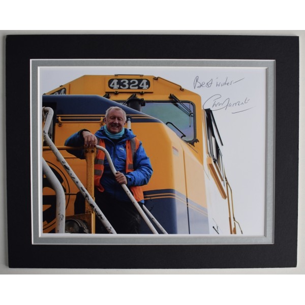 Chris Tarrant Signed Autograph 10x8 photo display Extreme Railways TV COA AFTAL Perfect Gift Memorabilia	