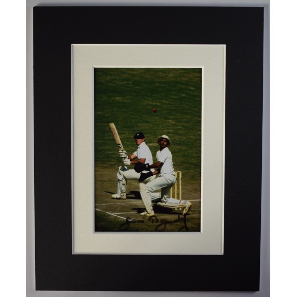 Geoff Boycott Signed Autograph 10x8 photo display Cricket England Yorkshire COA AFTAL Perfect Gift Memorabilia	