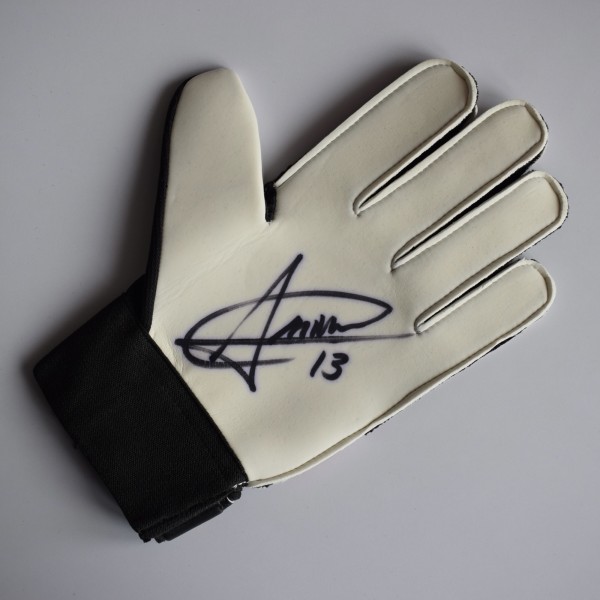 Adrian Signed Autograph Goalkeeper Glove Liverpool LFC Football COA AFTAL Perfect Gift Memorabilia	