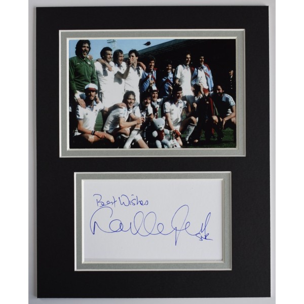 Frank Lampard Sr Signed Autograph 10x8 photo display West Ham United Football AFTAL Perfect Gift Memorabilia		