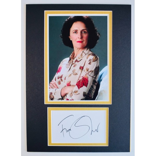 Fiona Shaw Signed Autograph A4 photo display Harry Potter Film Mrs Dursley COA AFTAL Perfect Gift Memorabilia		