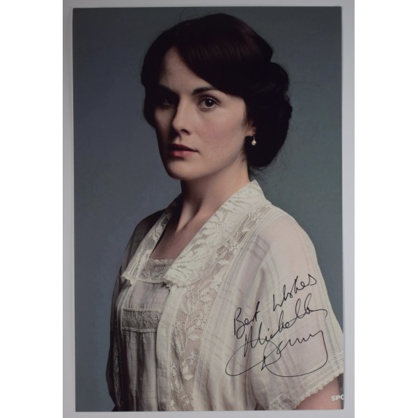 Michelle Dockery Signed Autograph 12x8 Photo Downton Abbey TV Actress COA AFTAL Perfect Gift Memorabilia		