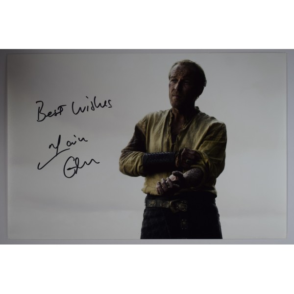 Iain Glen Signed Autograph 12x8 Photo Game of Thrones TV GOT Actor COA AFTAL Perfect Gift Memorabilia	