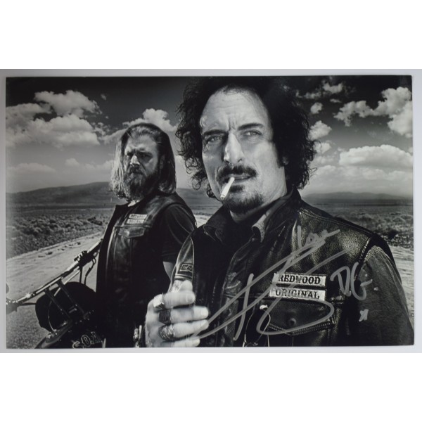 Kim Coates Signed Autograph 12x8 Photo TV Sons of Anarchy Actor COA AFTAL Perfect Gift Memorabilia	