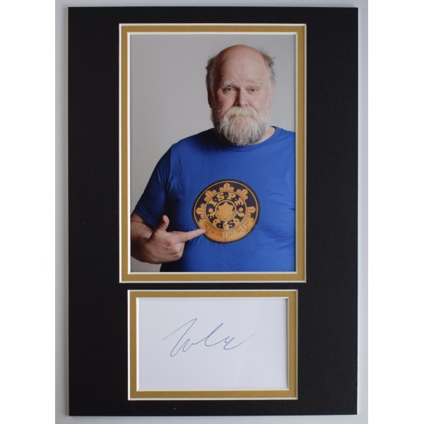 Trevor Cooper Signed Autograph A4 photo display TV Star Cops Actor COA AFTAL Perfect Gift Memorabilia		