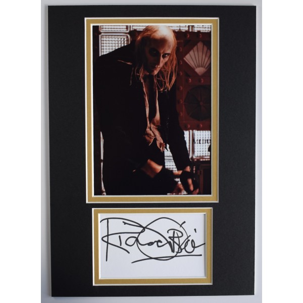 Richard O'Brien Signed Autograph A4 photo display Rocky Horror Picture Show COA AFTAL Perfect Gift Memorabilia		