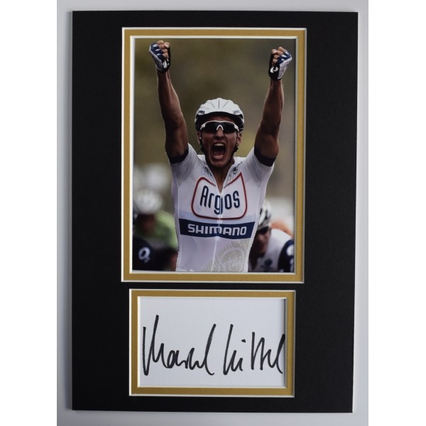Marcel Kittel Signed Autograph A4 photo display Cycling Tour de France COA AFTAL Perfect Gift Memorabilia