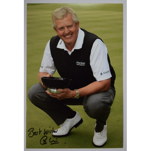 Colin Montgomerie Signed Autograph 12x8 Photo Photograph Golf Open Ryder Cup AFTAL Perfect Gift Memorabilia		