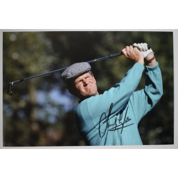 Sandy Lyle Signed Autograph 12x8 Photo Photograph Golf Open Ryder Cup COA AFTAL Perfect Gift Memorabilia		