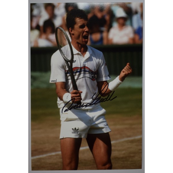 Ivan Lendl Signed Autograph 12x8 Photo Tennis Wimbledon Sport COA AFTAL Perfect Gift Memorabilia		