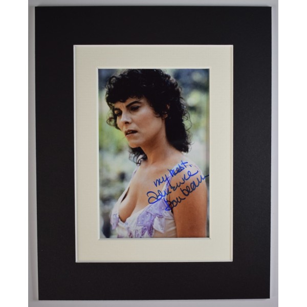 Adrienne Barbeau Signed Autograph 10x8 photo display The Fog Thing Film AFTAL Perfect Gift Memorabilia		
