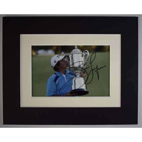 Jason Dufner Signed Autograph 10x8 photo display Golf Open Ryder Cup COA AFTAL Perfect Gift Memorabilia	