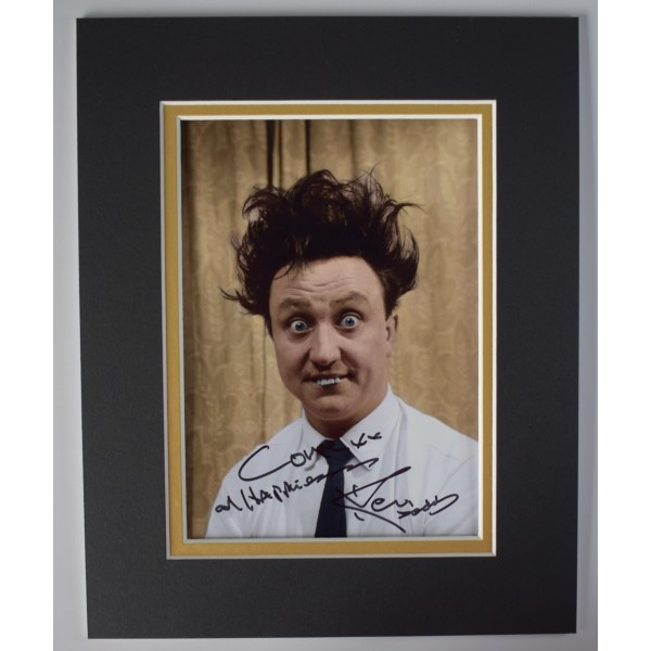 Ken Dodd Signed Autograph 10x8 photo display Liverpool Comedy Inscription AFTAL Perfect Gift Memorabilia		