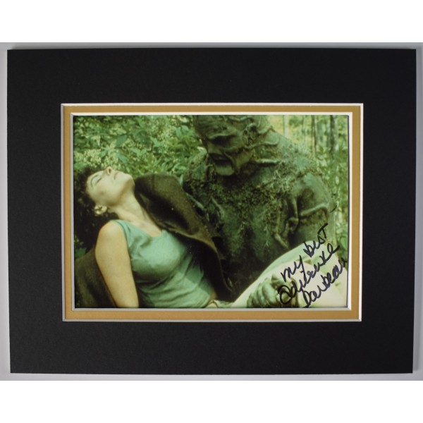 Adrienne Barbeau Signed Autograph 10x8 photo display Swamp Thing Film COA AFTAL Perfect Gift Memorabilia	