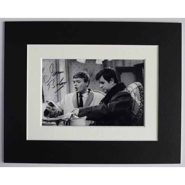 James Bolam Signed Autograph 10x8 photo display TV Comedy Likely Lads COA AFTAL Perfect Gift Memorabilia	