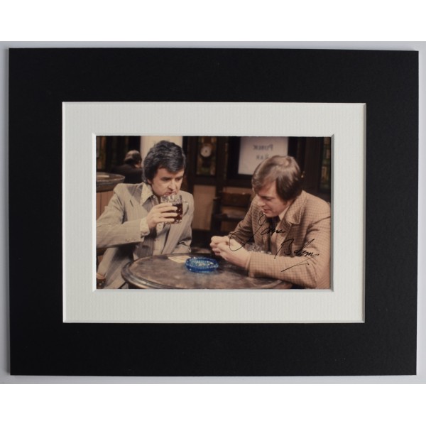 James Bolam Signed Autograph 10x8 photo display Likely Lads TV Actor COA AFTAL Perfect Gift Memorabilia	