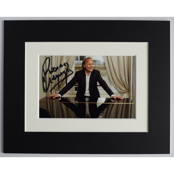 Richard Clayderman Signed Autograph 10x8 photo display Music Piano COA AFTAL Perfect Gift Memorabilia	