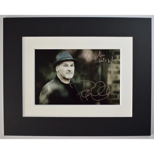 Paul Carrack Signed Autograph 10x8 photo display Music Mike Mechanics COA AFTAL Perfect Gift Memorabilia	