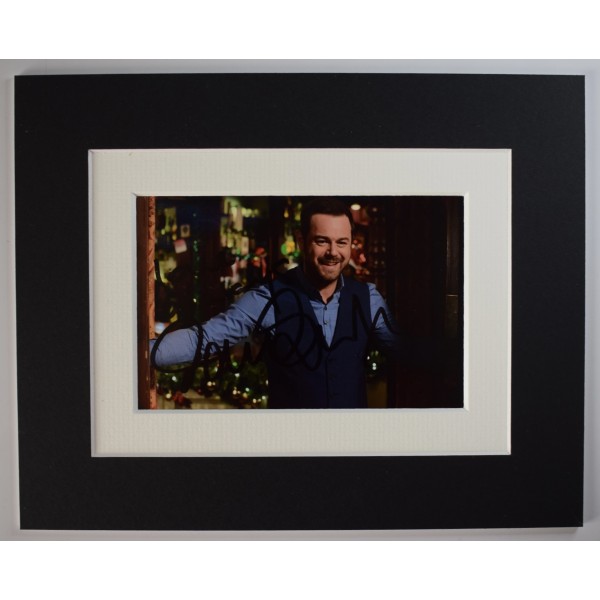 Danny Dyer Signed Autograph 10x8 photo display TV Eastenders Actor COA AFTAL Perfect Gift Memorabilia	