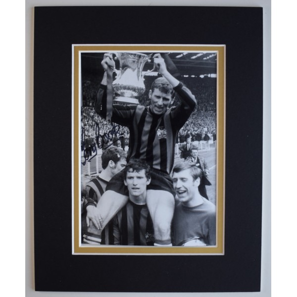Tony Book Signed Autograph 10x8 photo display Manchester City Football COA AFTAL Perfect Gift Memorabilia		