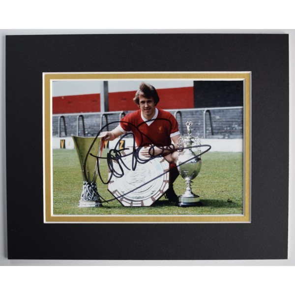Phil Neal Signed Autograph 10x8 photo display Liverpool LFC Football COA AFTAL Perfect Gift Memorabilia	