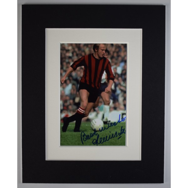Francis Lee Signed Autograph 10x8 photo display Manchester City Football AFTAL Perfect Gift Memorabilia		