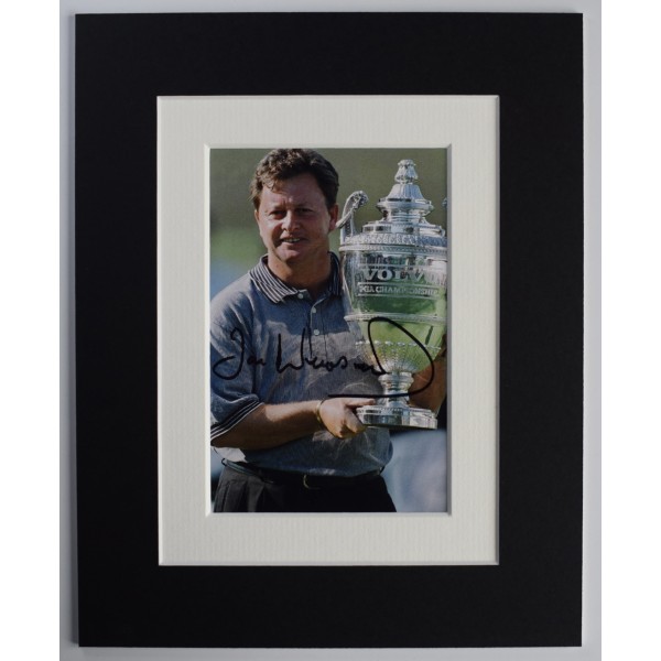 Ian Woosnam Signed Autograph 10x8 photo display Golf Sport Open Ryder Cup AFTAL Perfect Gift Memorabilia		