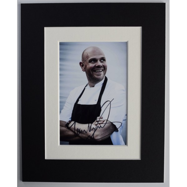 Tom Kerridge Signed Autograph 10x8 photo display TV Chef Diet COA AFTAL Perfect Gift Memorabilia		