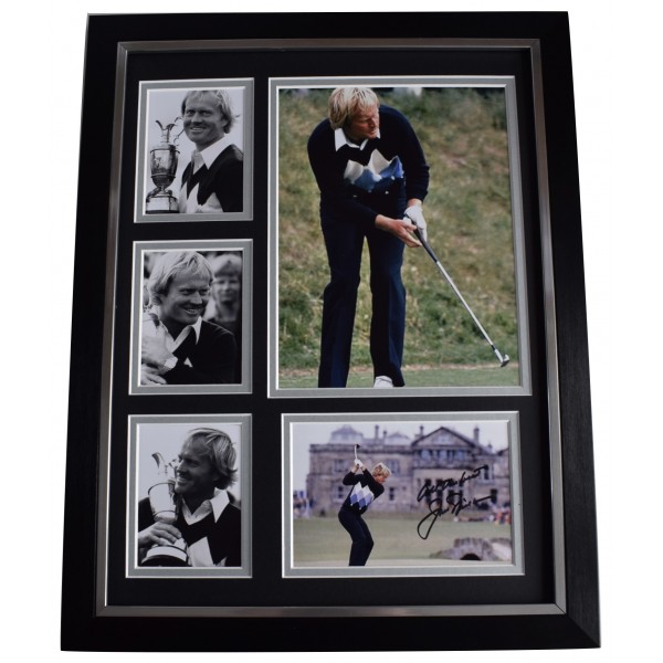 Jack Nicklaus Signed Autograph framed 16x12 photo display Golf Open COA AFTAL Perfect Gift Memorabilia		