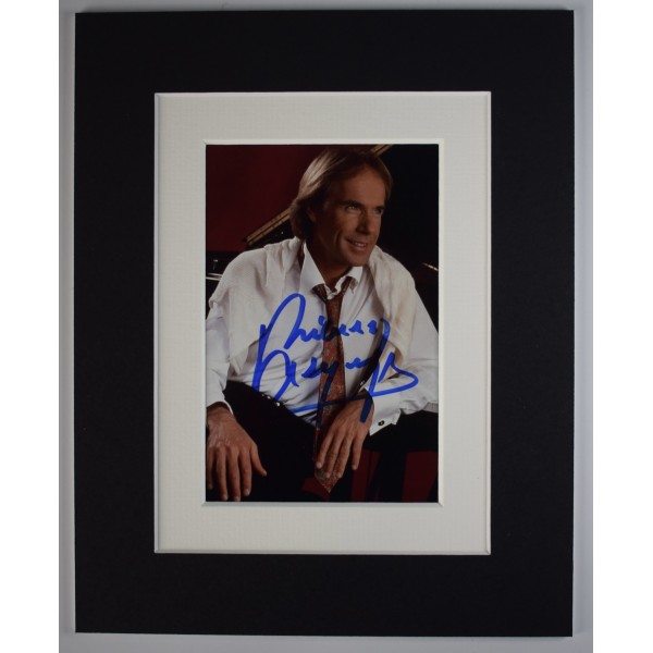 Richard Clayderman Signed Autograph 10x8 photo display Music Piano Ballad AFTAL Perfect Gift Memorabilia