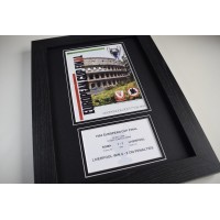 1984 European Cup Final Liverpool Football A4 Photo Programme Display Framed Perfect Gift