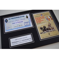 1980 European Cup Final Nottingham Forest A4 Photo Programme & Ticket Display Perfect Gift