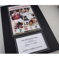 1994 ECWC Final Arsenal A4 Photo Programme Display Football Perfect Gift