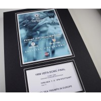 1998 ECWC Final Chelsea A4 Photo Programme Display Football Perfect Gift