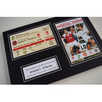 1994 ECWC Final Arsenal A4 Photo Programme & Ticket Display Football Perfect Gift