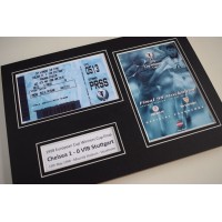 1998 ECWC Final Chelsea A4 Photo Programme & Ticket Display Football Perfect Gift
