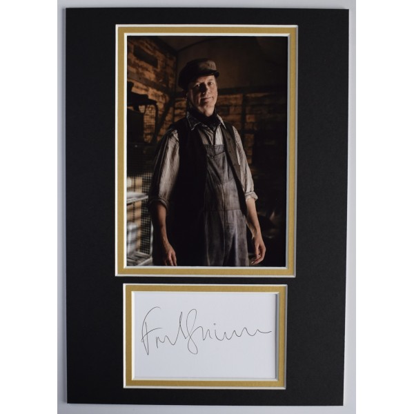 Frank Skinner Signed Autograph A4 photo display Doctor Dr Who Actor COA AFTAL Perfect Gift Memorabilia	
