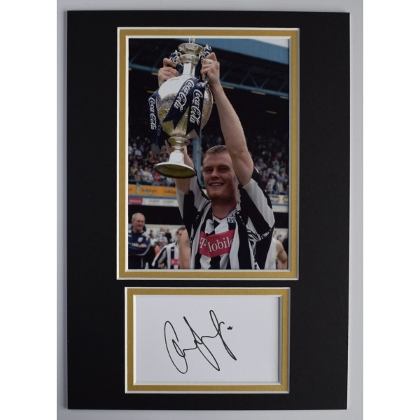 Chris Brunt Signed Autograph A4 photo display West Bromwich Albion WBA COA AFTAL Perfect Gift Memorabilia		