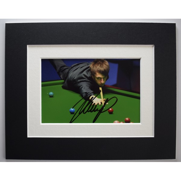 Judd Trump Signed Autograph 10x8 photo display Snooker Sport COA AFTAL Perfect Gift Memorabilia	