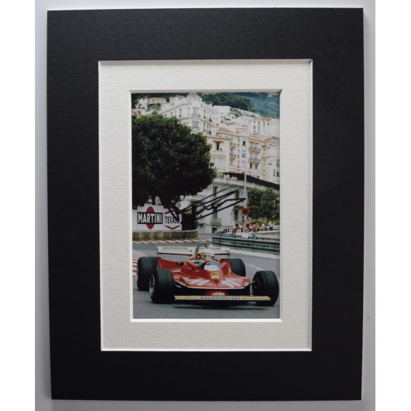 Jody Scheckter Signed Autograph 10x8 photo display Formula 1 Racing COA AFTAL Perfect Gift Memorabilia	