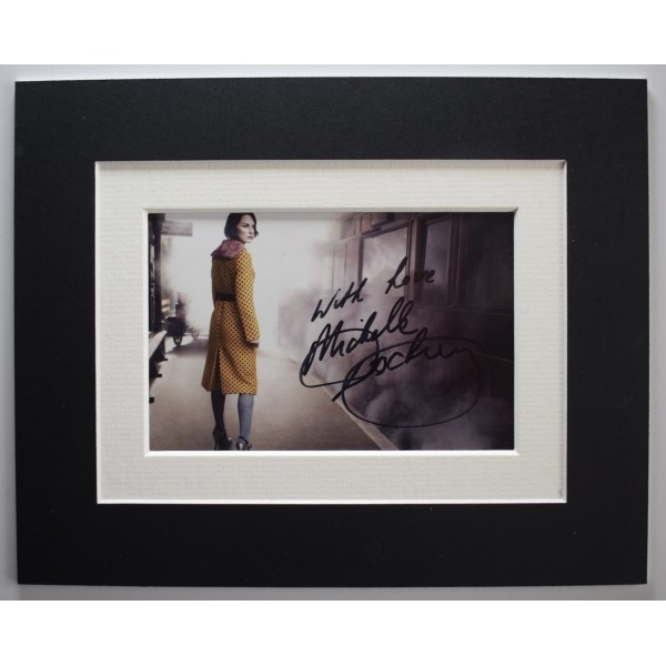 Michelle Dockery Signed Autograph 10x8 photo display TV Downton Abbey COA AFTAL Perfect Gift Memorabilia	